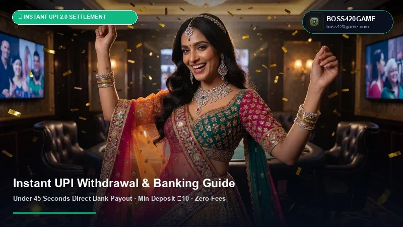 BOSS420GAME Instant UPI Withdrawal & ₹20 INR Deposit Tutorial